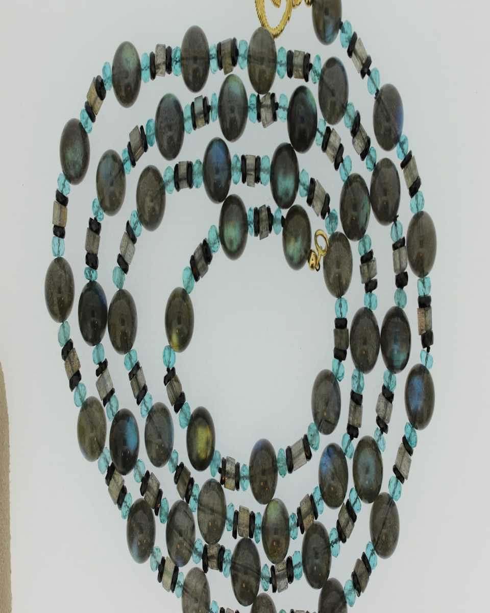 18KY LABRADORITE APATITE AND